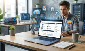 Kako se koristi cPanel. stručnjak koristi cpanel na laptopu